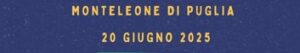 Gmdr 2025; Monteleone di Puglia