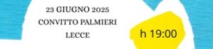 Gmdr 2025; Lecce: “Essere Storie”