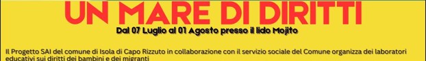Isola Capo Rizzuto: “Un mare di diritti”